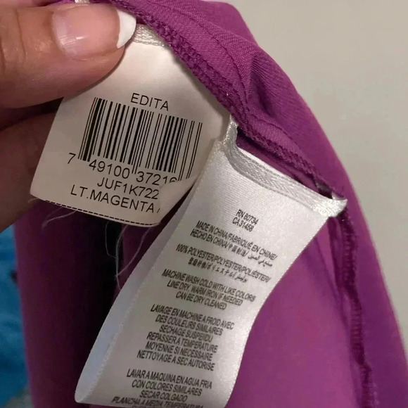 BCBG MaxAzria halter top purple size Medium - Picture 5 of 7